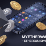 MyEtherWallet logo with Ethereum symbol