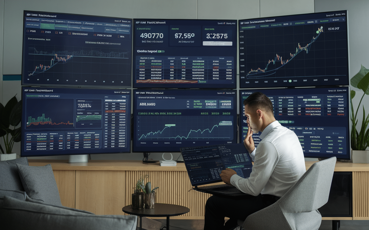 Interface de trading avancée de Coinbase pour traders aguerris.