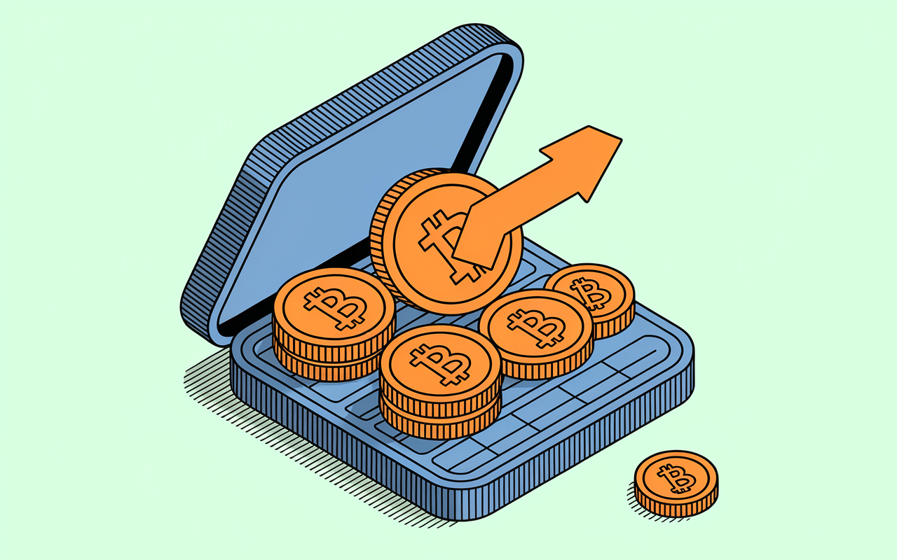 Portefeuille numérique avec échange de tokens ASUNA