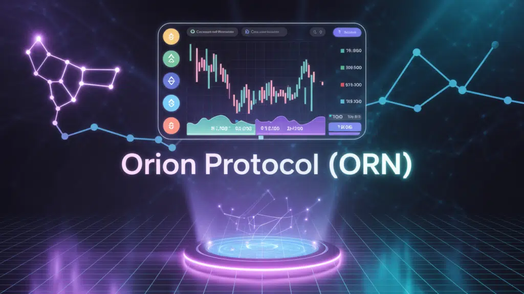 Interface ORN avec graphiques crypto et constellation
