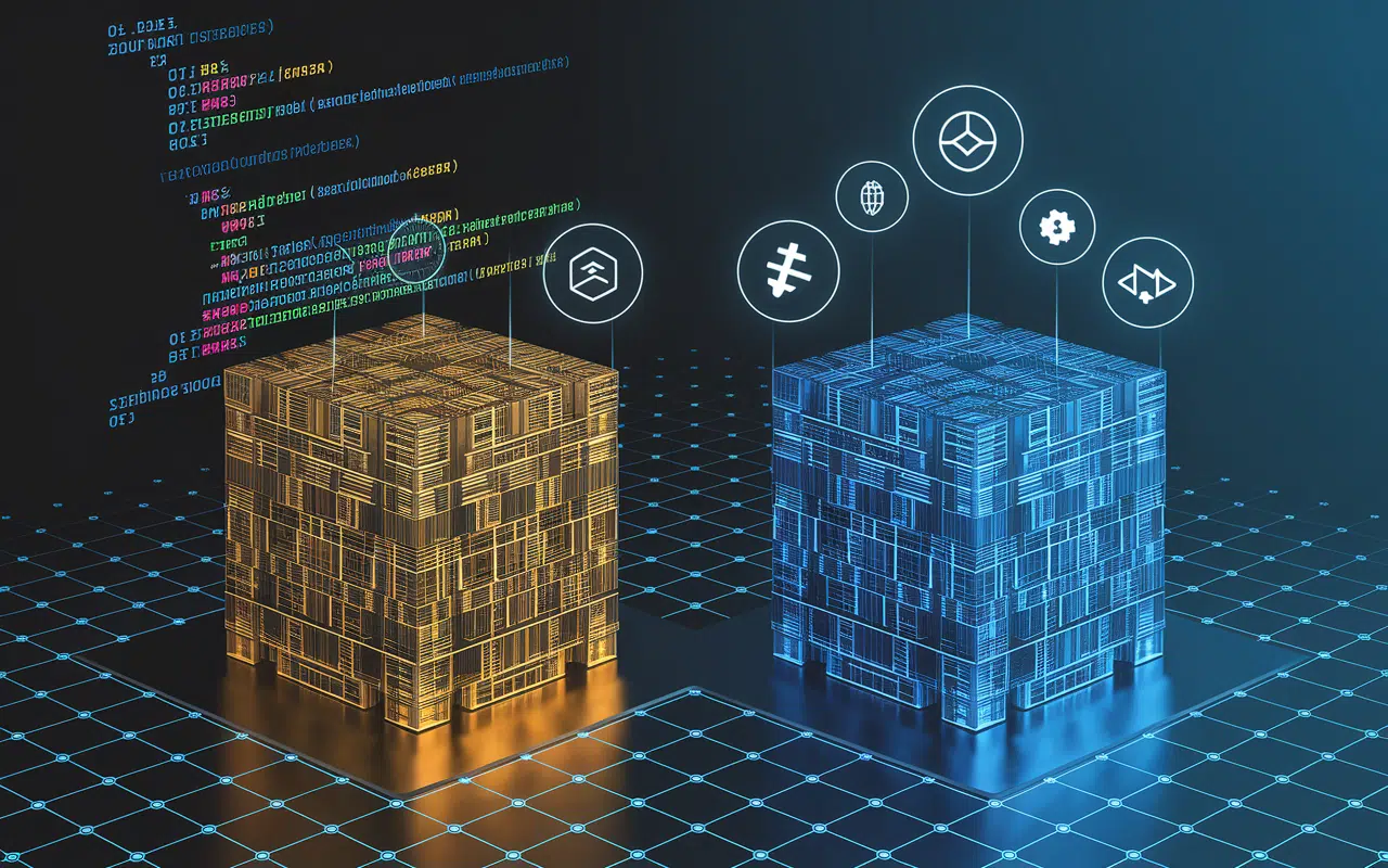 Architecture technique Theta crypto à double réseau