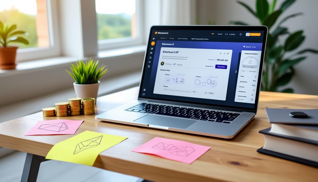découvrez notre guide complet pour apprendre à réaliser du staking d'ethereum 2.0 (eth) facilement ! maximisez vos gains tout en sécurisant la blockchain avec des conseils pratiques et des étapes claires. plongez dans l'univers du staking et boostez votre expérience crypto.
