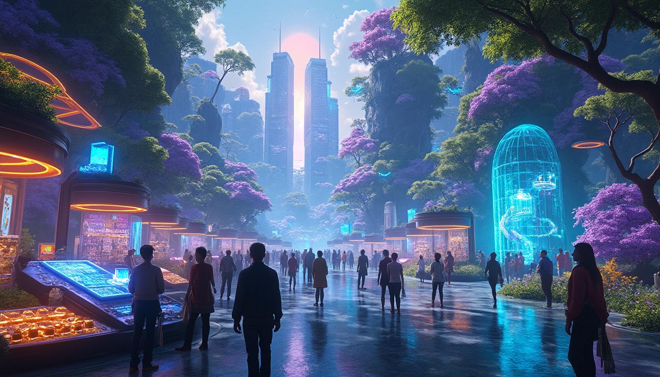 explorez le métavers et découvrez comment la blockchain et les nft révolutionnent les mondes virtuels. plongez dans une expérience unique, où réalité et technologie s'entremêlent pour façonner l'avenir du numérique.