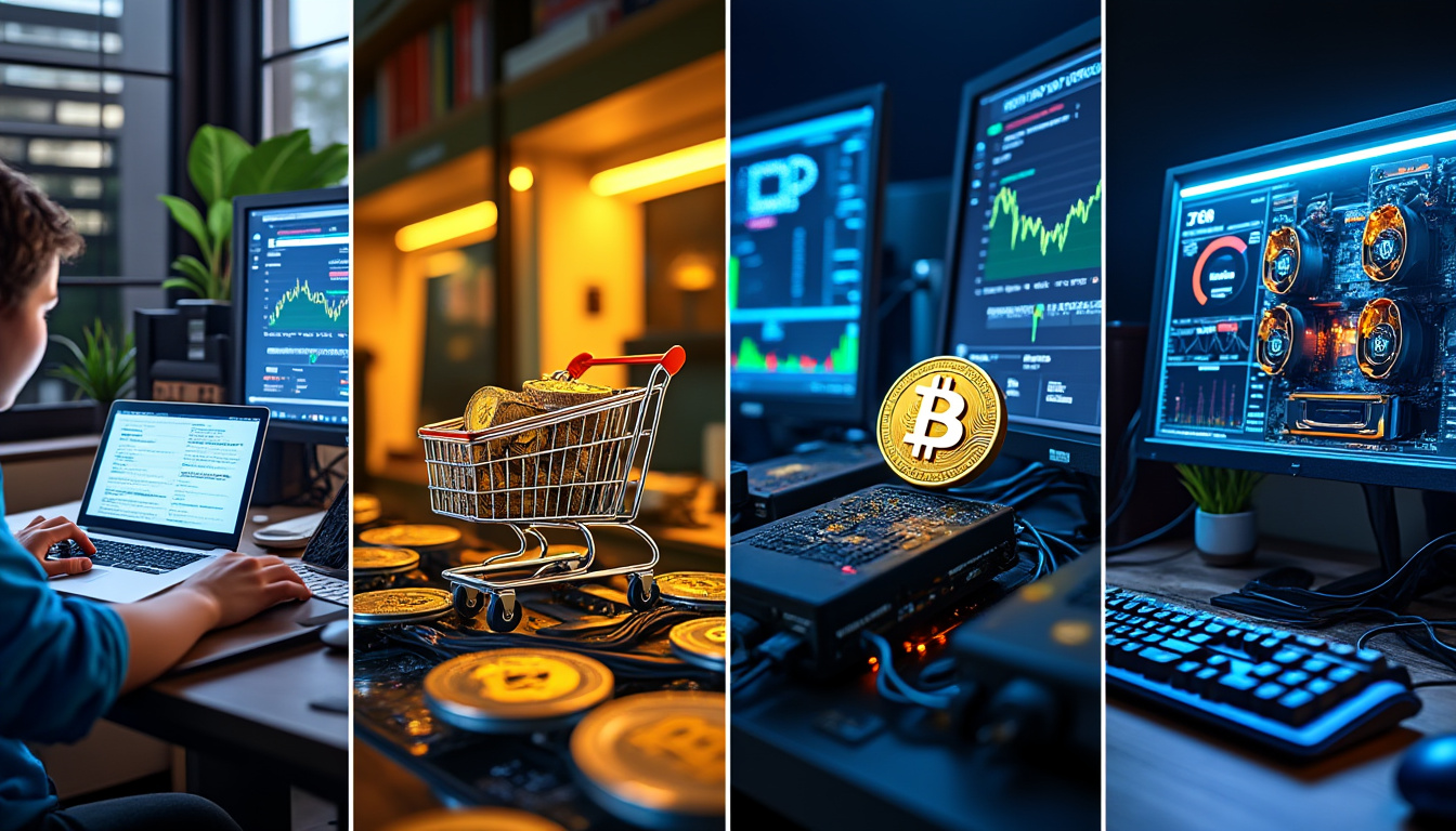 découvrez les étapes clés pour vous lancer dans le minage de bitcoin : choix du matériel, configuration, logiciels nécessaires et conseils pour optimiser vos gains. suivez notre guide pour débuter facilement dans le minage de cryptomonnaies.